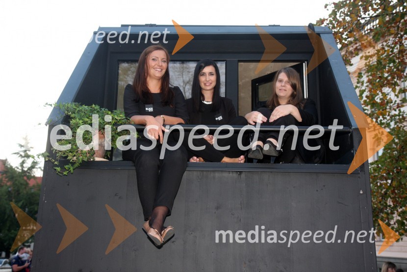 Mojca Kac, Helenca Kerin, Živa Gajšek, avtorice projektaUniverza v Mariboru, Black box - projekt minimalne bivalne enote