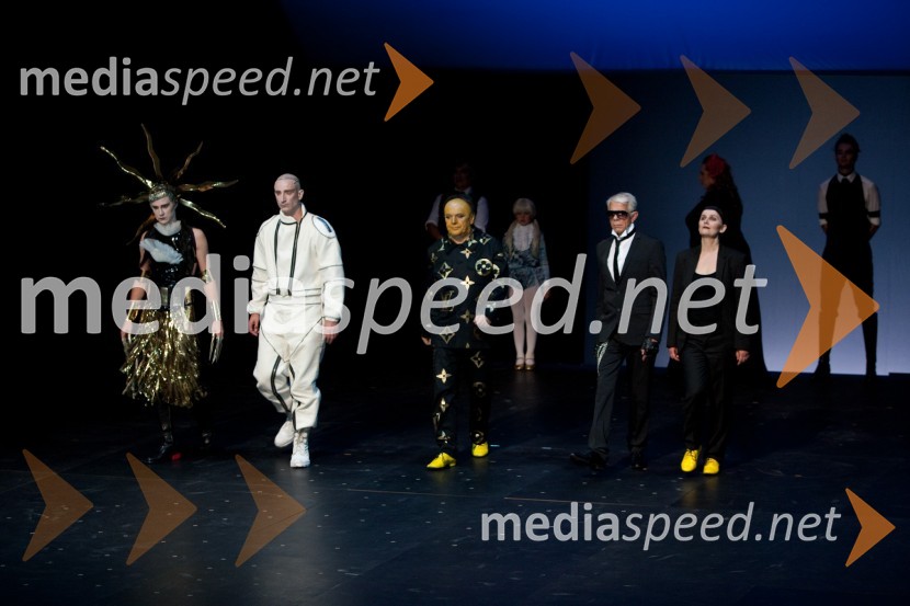 PriklonKrojači sveta – Funeral Fashion Show, premiera v SNG Nova Gorica