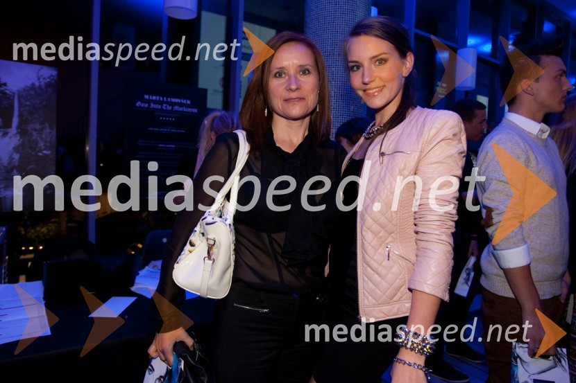 Metka in hči Živa Viktorija Turk, Miss Športa 2011Philips Fashion Week, 2. dan