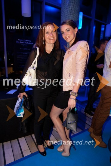 Metka in hči Živa Viktorija Turk, Miss Športa 2011Philips Fashion Week, 2. dan