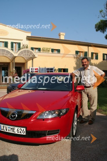 Bogdan Žvanut, direktor podjetja MMS d.o.o., uvoznika vozil Mazda za SlovenijoBogdan Žvanut