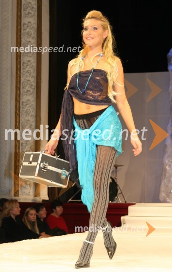 Vesna Vitrih, Miss Interneta 2003Modna revija Vulcano models Maribor