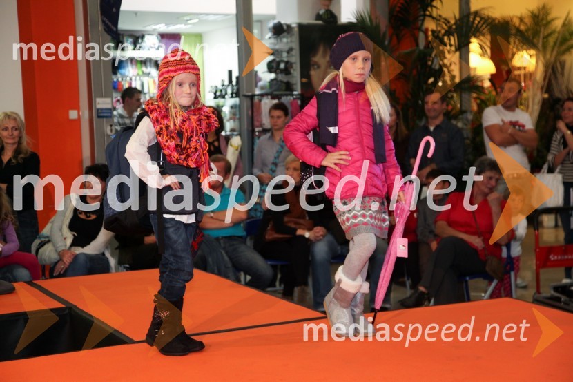 Mladi manekenkiModna revija v centru Qlandia Ptuj