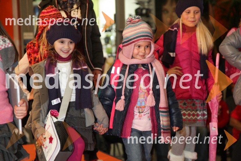 Mladi manekenkiModna revija v centru Qlandia Ptuj