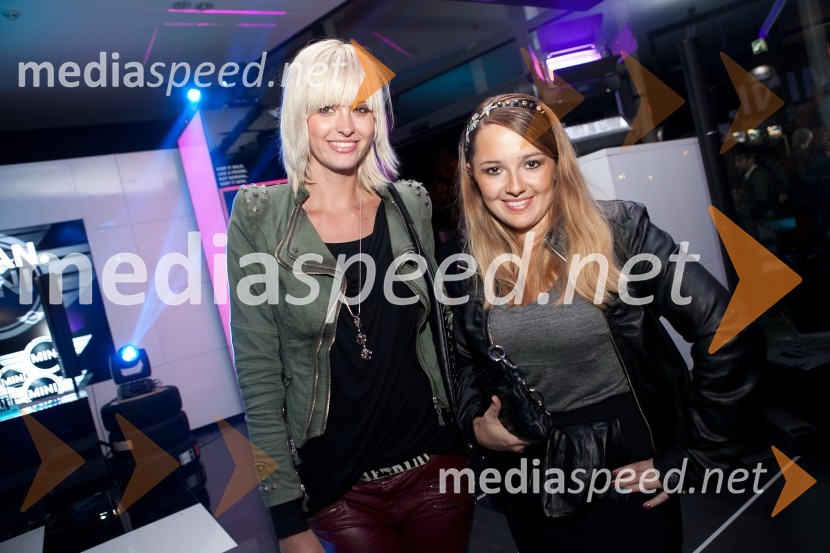 Tjaša Kokalj, novinarka in Katja Klavora, novinarka
MINI party