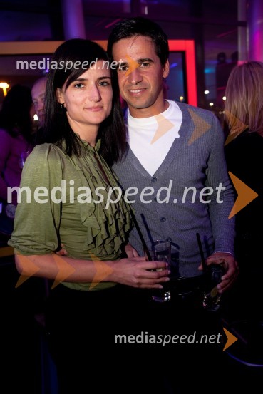 Gordana Kisilak, predstavnica za odnose z javnostmi BMW Group Slovenija in Marko Filej
MINI party