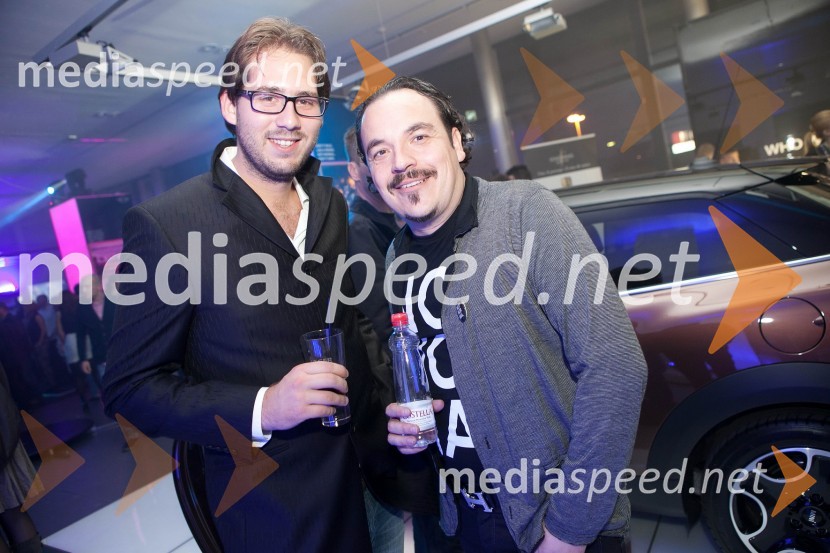 ... in Primož Marinšek, vodja prodaje programa BMW pri avtohiši A-CosmosMINI party