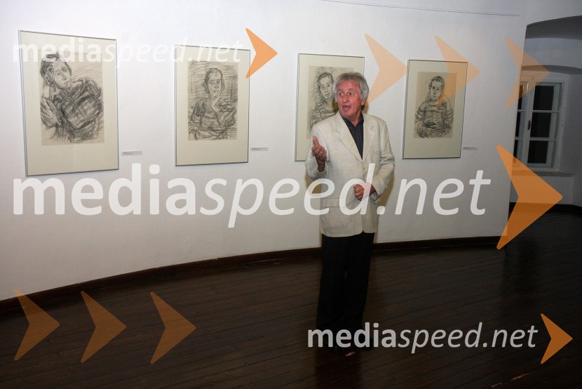 Aleš Arih, direktor Pokrajinskega muzeja Ptuj OrmožMaribor 2012 – EPK, otvoritev razstave Oskarja Kokoschke