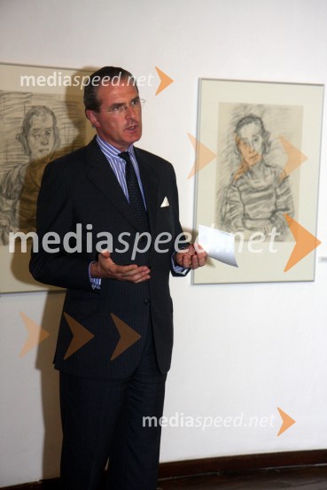 Dr. Clemens Koja, veleposlanik Republike Avstrije v SlovenijiMaribor 2012 – EPK, otvoritev razstave Oskarja Kokoschke