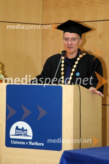 Prof. dr. Danijel Rebolj, rektor Univerze v MariboruUniverza v Mariboru, Rektorjev dan 2012