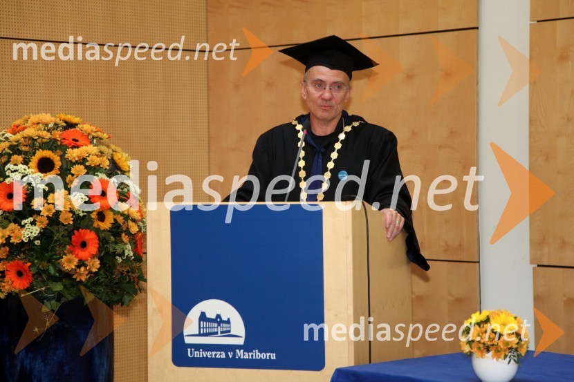 Prof. dr. Danijel Rebolj, rektor Univerze v MariboruUniverza v Mariboru, Rektorjev dan 2012