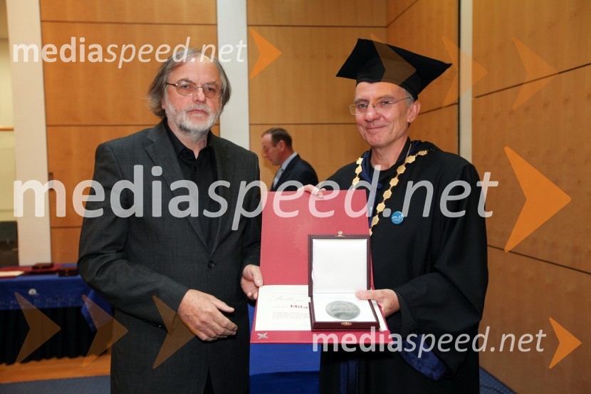 Prof. dr. Milan Brumen, Medicinska fakulteta Univerze v Mariboru in prof. dr. Danijel Rebolj, rektor Univerze v Mariboru
Univerza v Mariboru, Rektorjev dan 2012