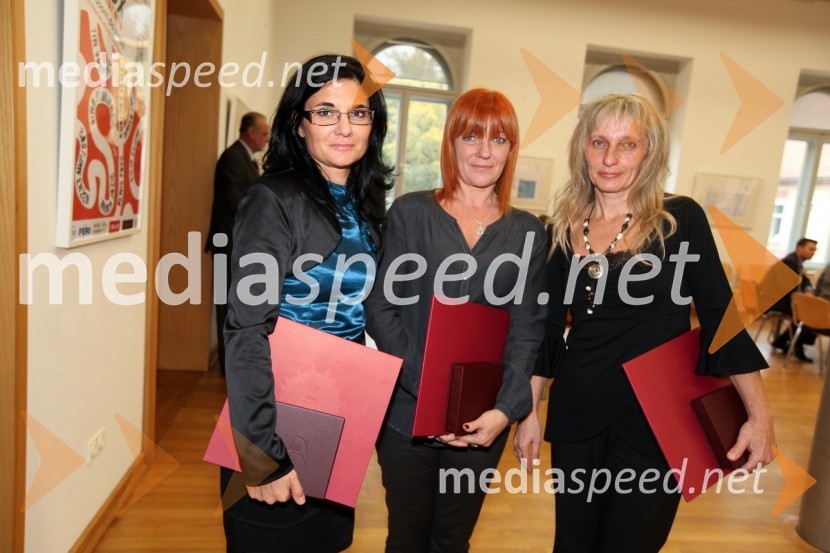 Nataša Sokač, Fakulteta za energetiko Univerze v Mariboru, Cecilija Loparič Hercog, Fakulteta za naravoslovje in matematiko Univerze v Mariboru in Marjana Potočnik, Fakulteta za logistiko Univerze v MariboruUniverza v Mariboru, Rektorjev dan 2012