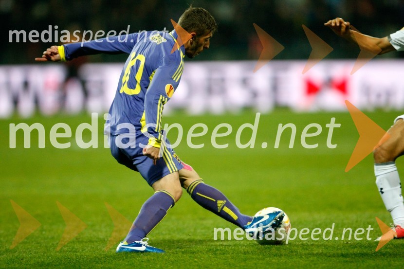 Agim Ibraimi, nogometaš NK MariborNogometna tekma NK Maribor - Tottenham