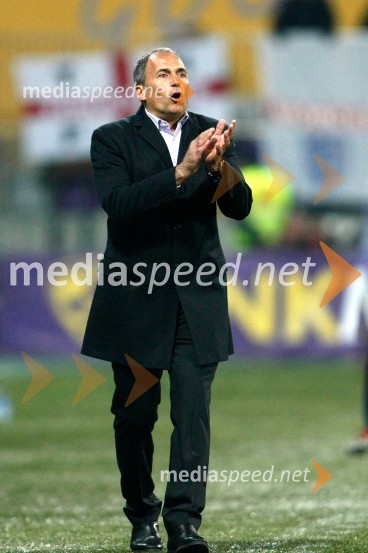 Darko Milanič, trener NK MariborNogometna tekma NK Maribor - Tottenham