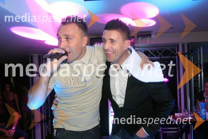 DJ.Don Mirjani, voditelj prireditve in Smiljan Hostnik, lastnik agencije
Famous modelsFamous models modna revija