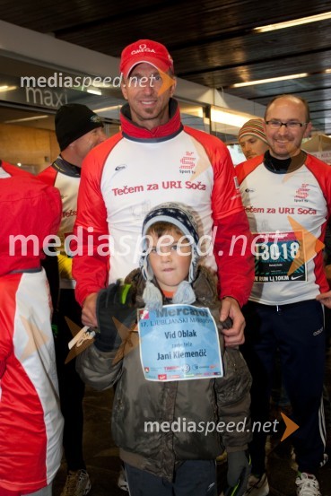 Jani Klemenčič, nekdanji veslač in Vid Oblak17. Ljubljanski maraton