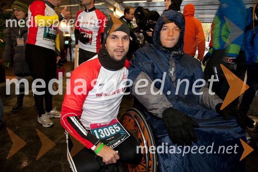 Jaka Jakopič in Urban Iršič17. Ljubljanski maraton