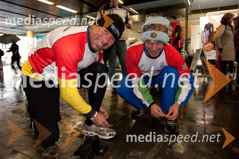 Miran Stanovnik in Sašo Jereb17. Ljubljanski maraton