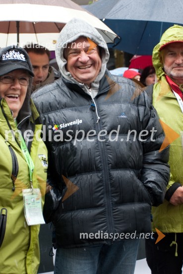 Zoran Jankovič, župan Mestne občie Ljubljana17. Ljubljanski maraton