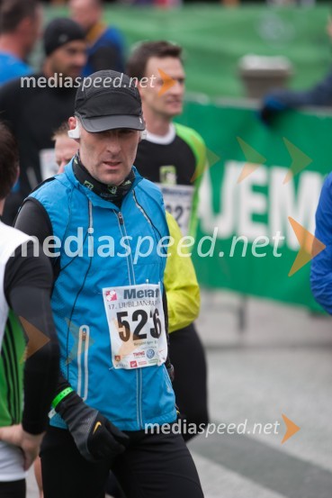 Igor E. Bergant, novinar17. Ljubljanski maraton