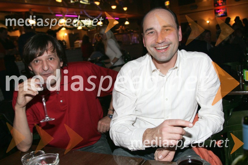 Marko Ferre, direktor ženskega odbojkarskega kluba NKBM Branik in Matjaž Kovačič, predsednik uprave NKBMBožični koncert Bajaga i Instruktori