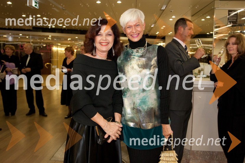 Nena Kopčavar Guček, zdravnica in Barbara Drnač, novinarkaJolanta, opera z Anno Netrebko