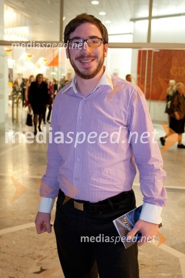 Darko Vidic, član Slovenskega oktetaJolanta, opera z Anno Netrebko