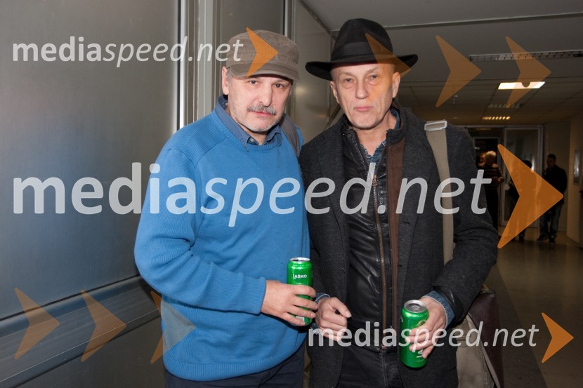 Jani Kovačič, kantavtor in Vlado Kreslin, glasbenikDan 202 in koncert skupine Keane