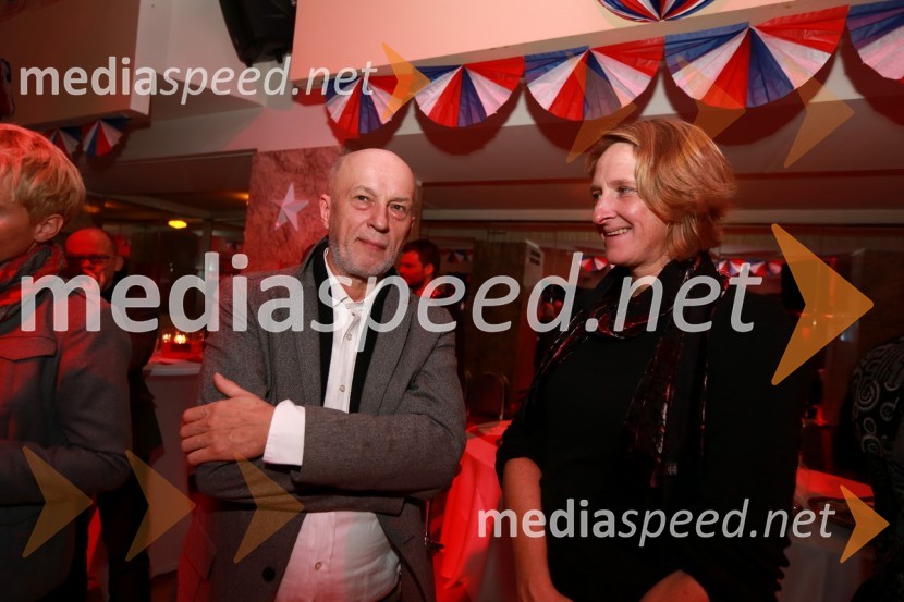 Vlado Kreslin, pevec in ...AmCham, spremljanje volitev za predsednika ZDA