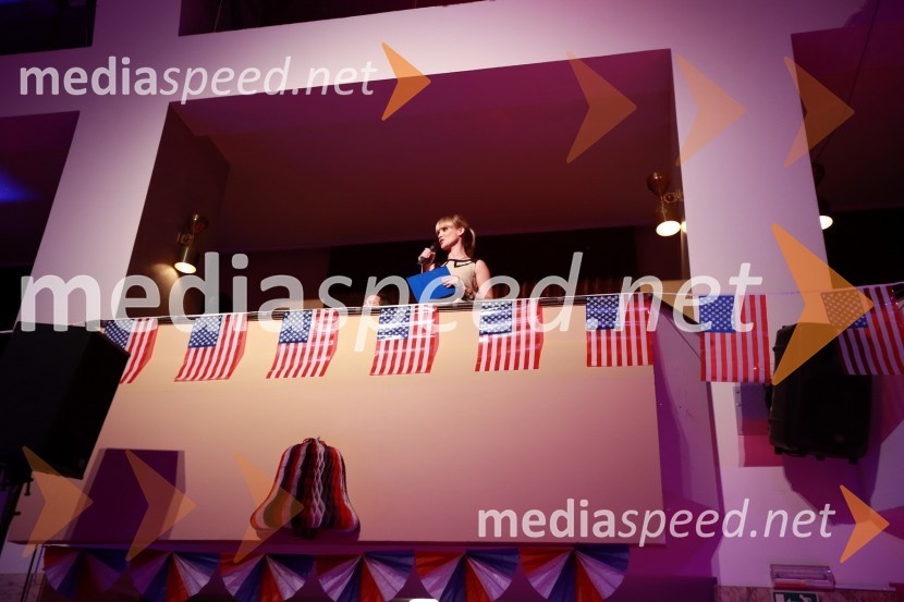 Polona Zoja Jambrek, novinarkaAmCham, spremljanje volitev za predsednika ZDA