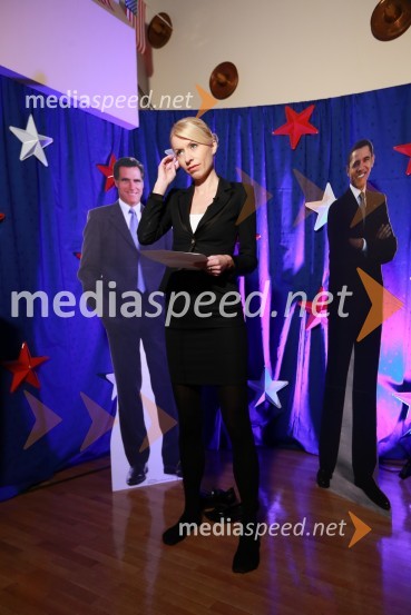 Maja Cestnik, novinarkaAmCham, spremljanje volitev za predsednika ZDA