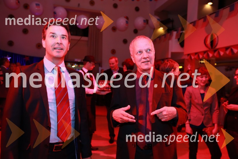 ... in Joseph Adamo Mussomeli, veleposlanik Združenih držav Amerike v SlovenijiAmCham, spremljanje volitev za predsednika ZDA