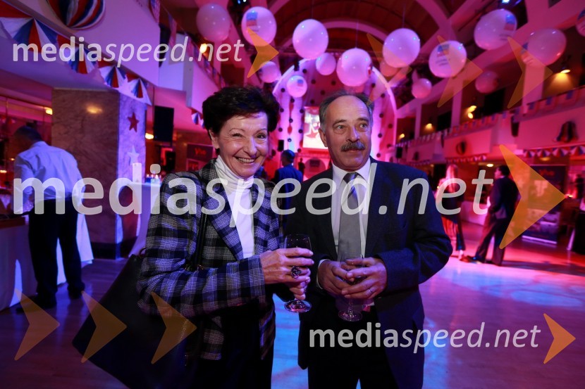 Lojzka Iskra in Dušan JazbinšekAmCham, spremljanje volitev za predsednika ZDA