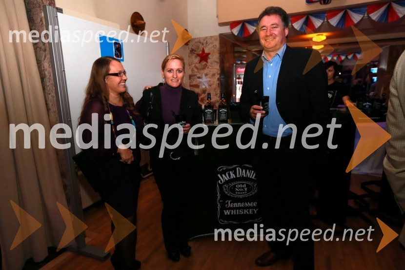 Nina Irt, Ameriška gospodarska zbornica (AmCham), Karmen Govejšek in Aleš LogarAmCham, spremljanje volitev za predsednika ZDA