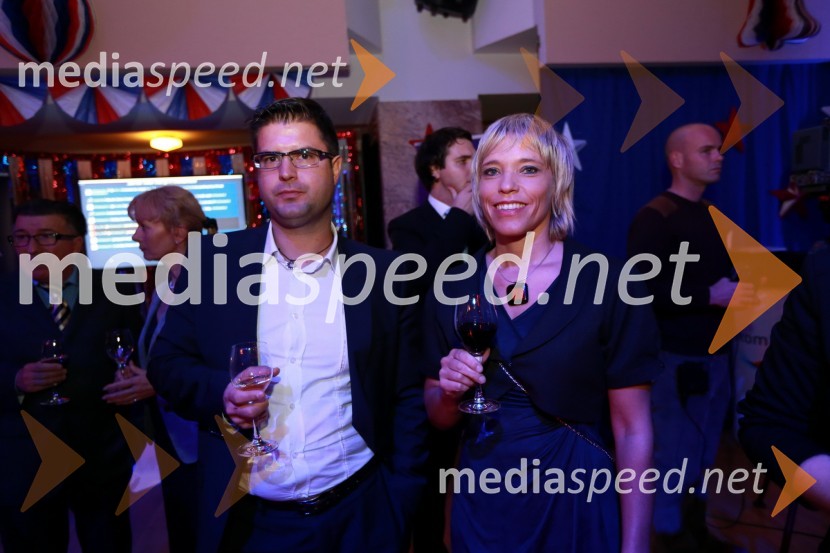 Alan Gregorec in Katarina KramarAmCham, spremljanje volitev za predsednika ZDA