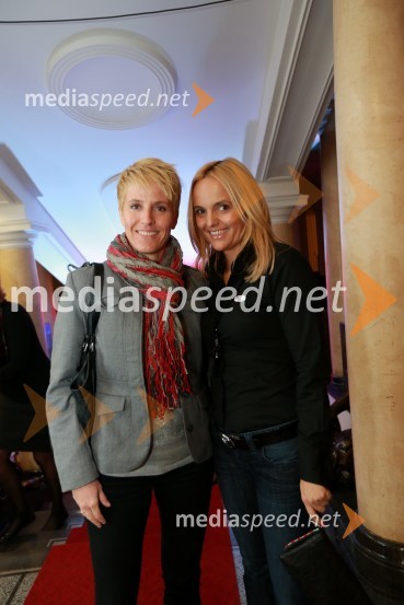 Nataša Briški, novinarka in mag. Ajša Vodnik, izvršna direktorica Ameriške gospodarske zbornice (AmCham)AmCham, spremljanje volitev za predsednika ZDA