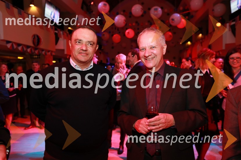 ... in Joseph Adamo Mussomeli, veleposlanik Združenih držav Amerike v SlovenijiAmCham, spremljanje volitev za predsednika ZDA