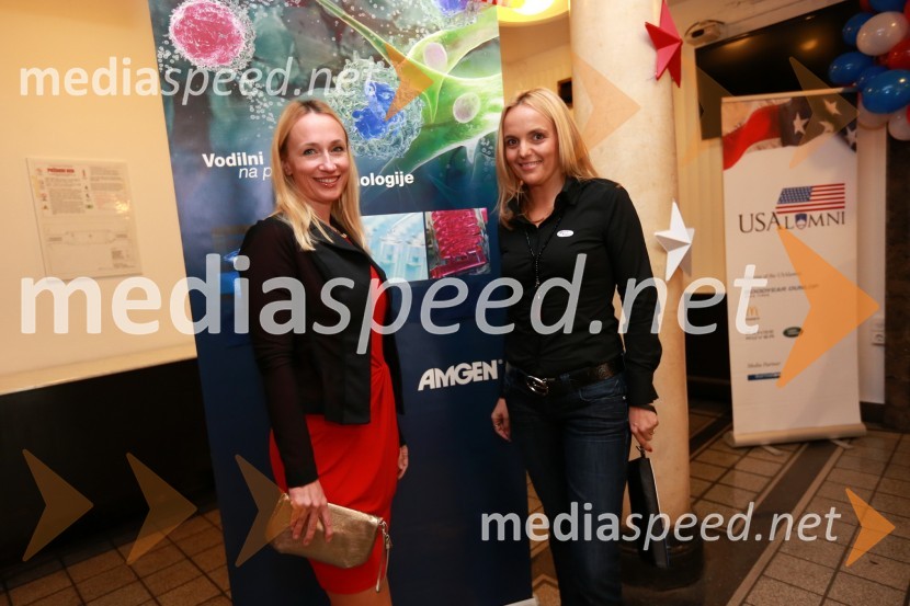 Sanja Vodičar in mag. Ajša Vodnik, izvršna direktorica Ameriške gospodarske zbornice (AmCham)AmCham, spremljanje volitev za predsednika ZDA