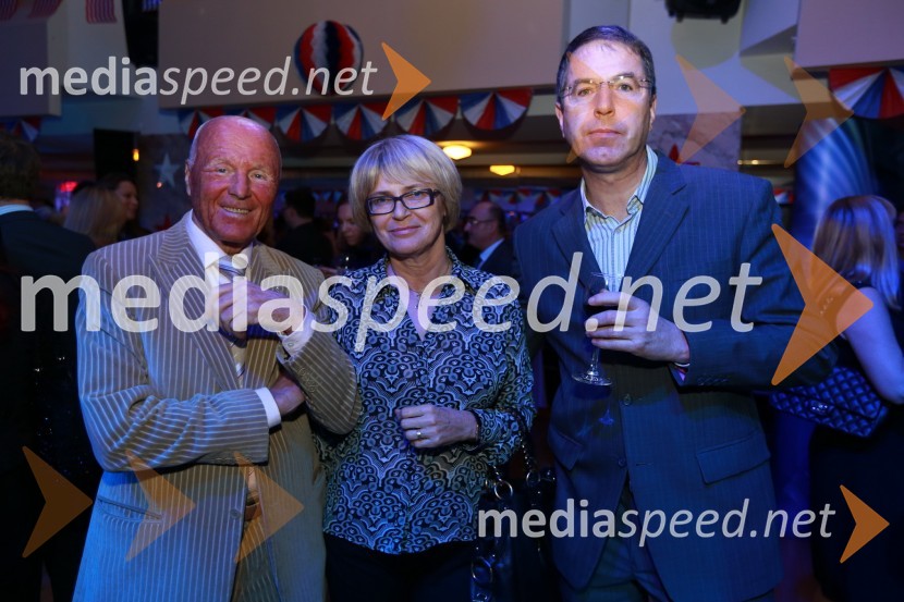 Božo Dimnik, lobist, Mojca Baraga in ...AmCham, spremljanje volitev za predsednika ZDA