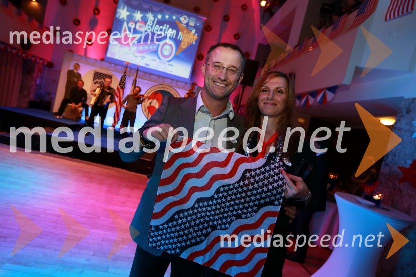 Darko Horvat in ...AmCham, spremljanje volitev za predsednika ZDA