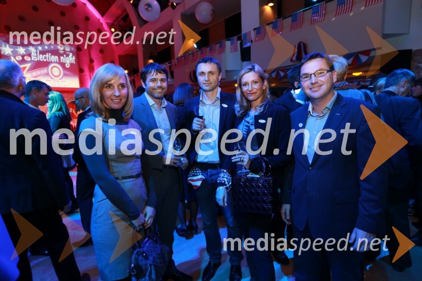 ..., Rok Vodnik, član uprave Petrol d.d., ..., ... in ...AmCham, spremljanje volitev za predsednika ZDA