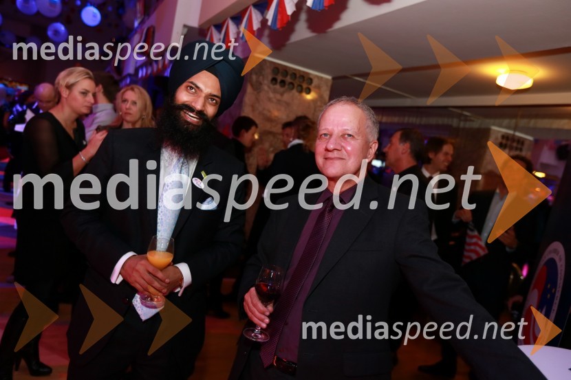 ... in Joseph Adamo Mussomeli, veleposlanik Združenih držav Amerike v SlovenijiAmCham, spremljanje volitev za predsednika ZDA