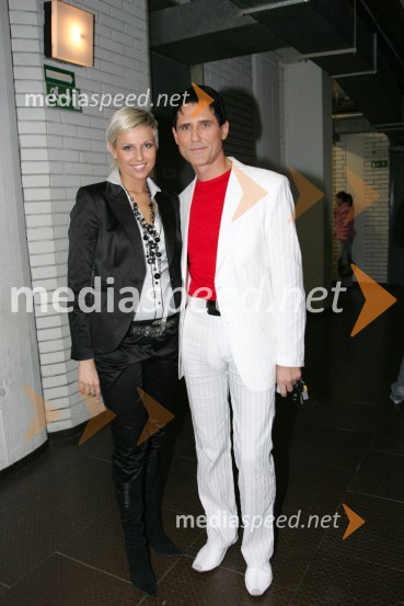 Monika Pučelj, pevka in Stojan AuerRTV NET praznuje