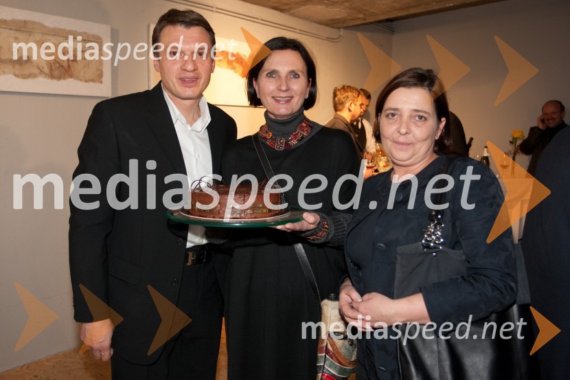 Marjan Nemanič, Eva Strohmaier, Tanja VilarTradicionalno mestno martinovanje na Ljubljanskem gradu