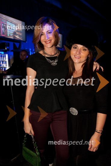 Hannah Mancini, pevka in katarina Mala, pevka1. rojstni dan kluba Cirkus