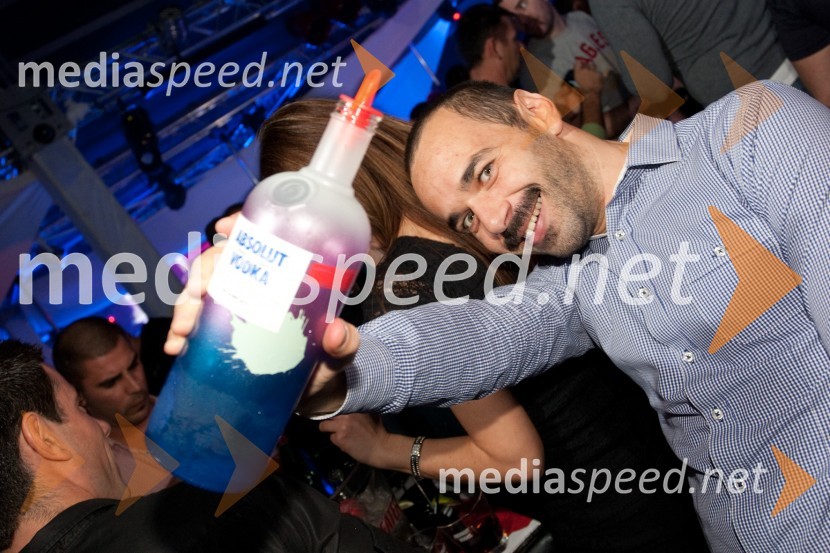 Martin Kosaber, brand manager Pernod Ricard Slovenija d.o.o.1. rojstni dan kluba Cirkus