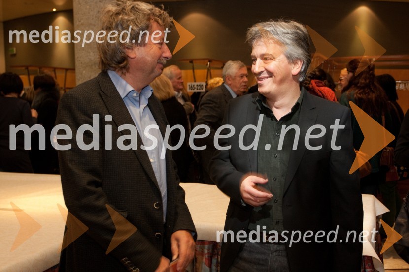 Marij Čuk, novinar in Iztok Mlakar, igralecRokovnjači, premiera v SNG Nova Gorica