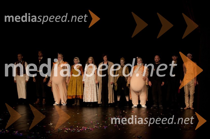 PriklonRokovnjači, premiera v SNG Nova Gorica