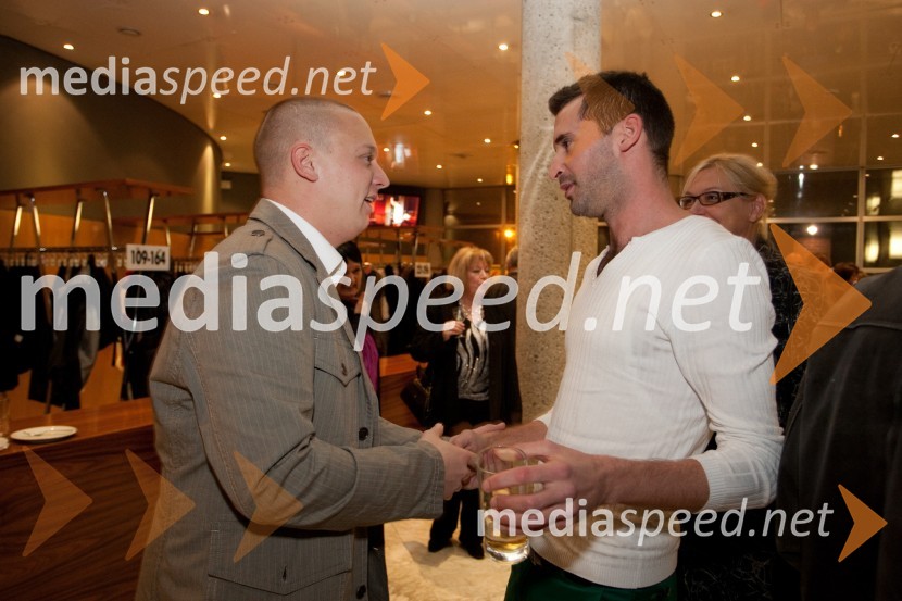 Luka Cimprič, igralec in Teo Collori, glasbenikRokovnjači, premiera v SNG Nova Gorica